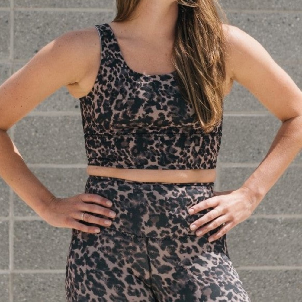 NWT. DYI Leopard Elevate Bra
